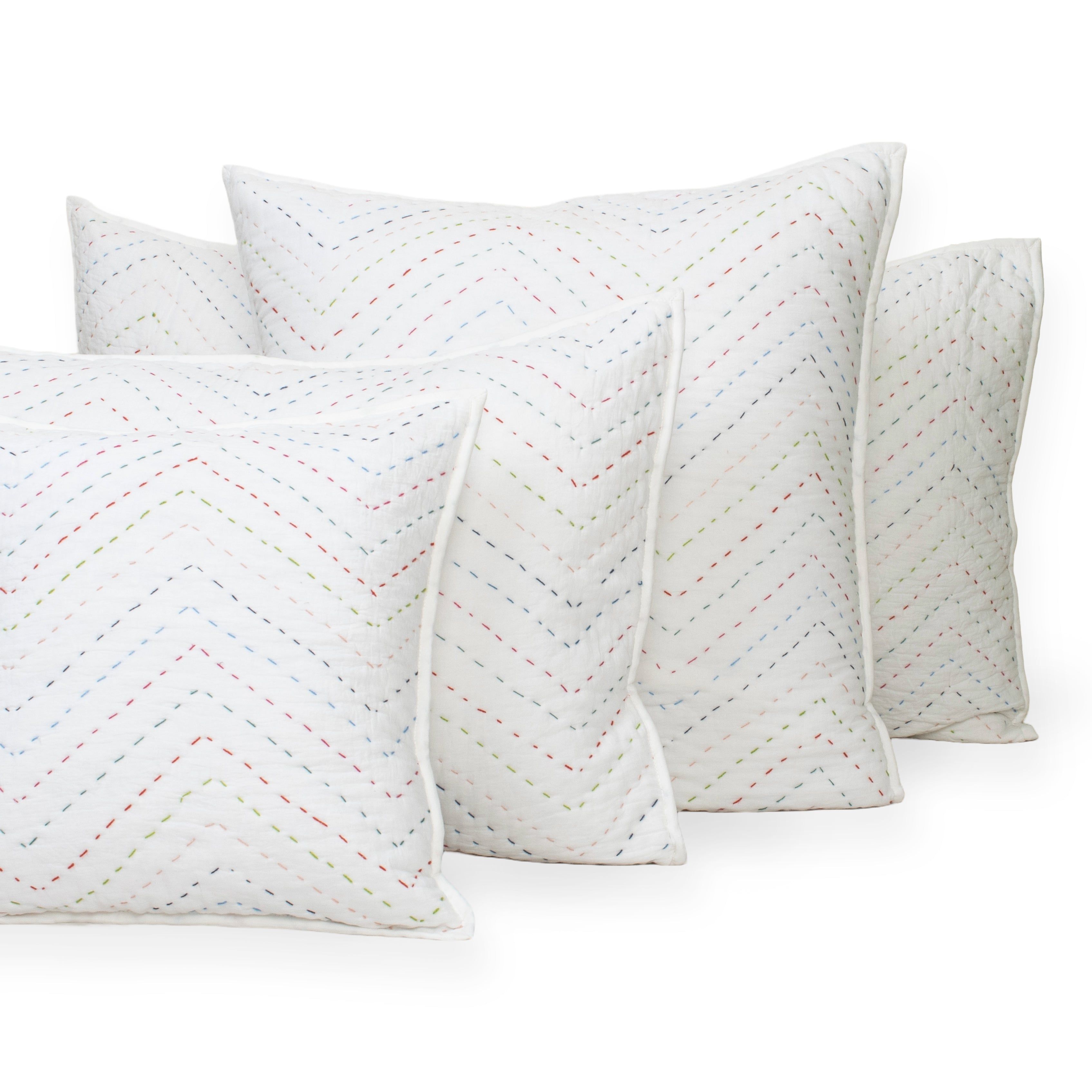 Premium Kantha Cotton Cushion Cover